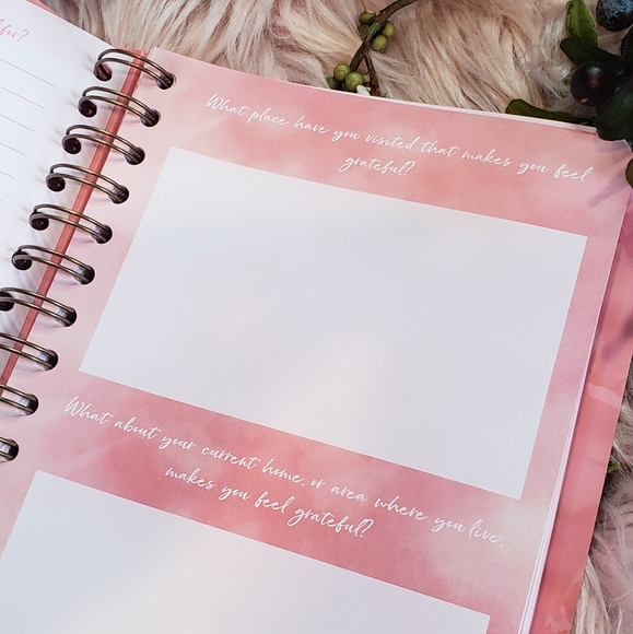 Daily Journal Gratitude I am Grateful Guided Journal - Picture 10 of 14